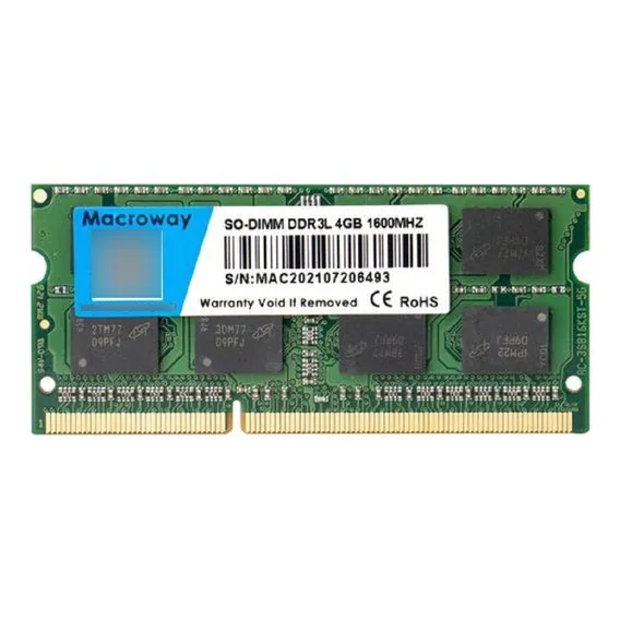 Memória Macroway Ddr3l 4gb 1600mhz Notebook Foto 1