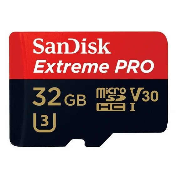 Mem贸ria Micro SD de 32 Gb Sandisk Extreme Pro 4k V30 Hc Store Foto 1