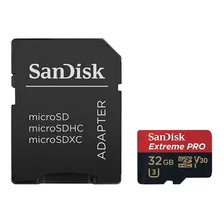 Mem贸ria Micro SD de 32 Gb Sandisk Extreme Pro 4k V30 Hc Store Foto mini 2