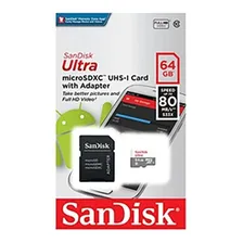Mem贸ria Micro SD Sandisk Classe 10 de 64 GB Foto mini 2