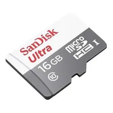 Mem贸ria Micro SD Sandisk Ultra 16gb +adaptador Foto mini 1