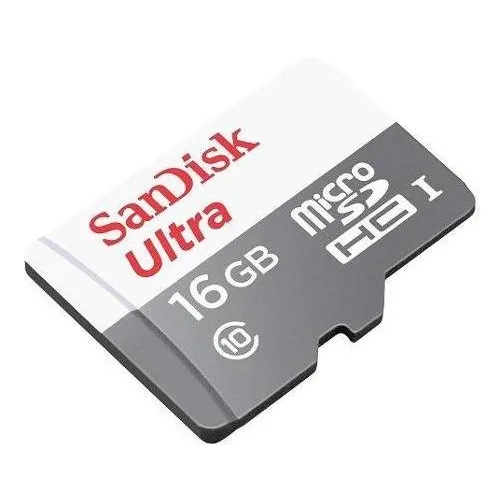 Mem贸ria Micro SD Sandisk Ultra 16gb +adaptador Foto 1