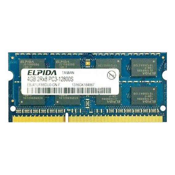Memória Notebook Elpida 4gb Ddr3 1600mhz Pc3 12800s 1.5v Foto 1