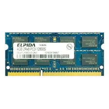 Memória Notebook Elpida 4gb Ddr3 1600mhz Pc3 12800s 1.5v Foto  mini 1
