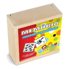 Mem贸ria Numerais E Quantidades Jogo Pedag贸gico Madeira Foto mini 3