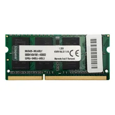 Memória Para Notebook 8gb Kingston, Ddr3l, 1600mhz, Cl11 Foto  mini 1