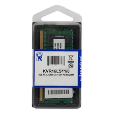 Memória Para Notebook 8gb Kingston, Ddr3l, 1600mhz, Cl11 Foto mini  2