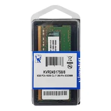 Mem贸ria Para Notebook Kingston 8gb, Ddr4, 2400mhz, Cl17 Foto mini 2