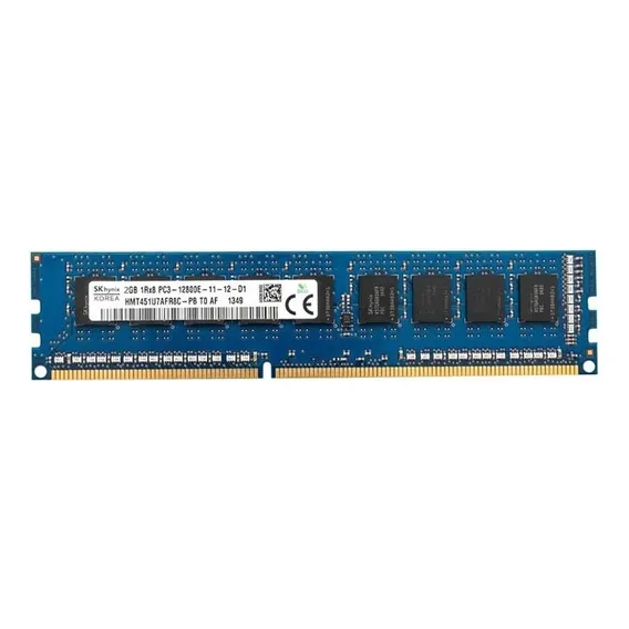 Memória Pc Desktop Hynix 2gb 10600e Ddr3 Hmt125u7tfr8c-h9 Foto 1