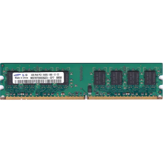 Memória RAM 2GB DDR2 800MHz Samsung M378T5663QZ3-CF7 Foto 1