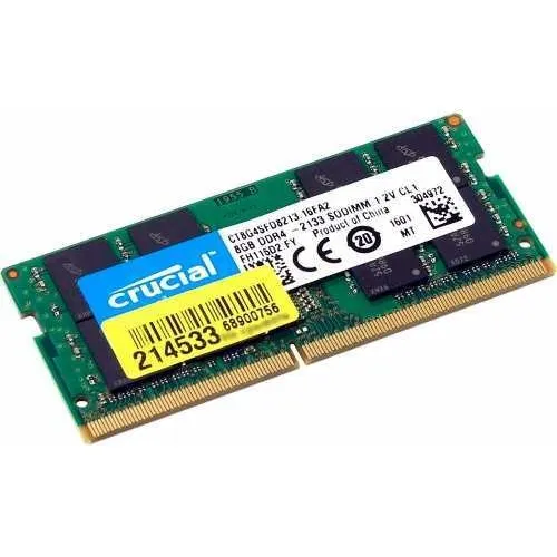 Mem贸ria RAM 8GB 1 DDR4 2133Mhz Crucial CT8G4SFD8213 Foto 1
