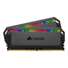 Memória Ram Corsair Dominator Platinum 16gb Rgb Ddr4 3200mhz Foto  mini 1