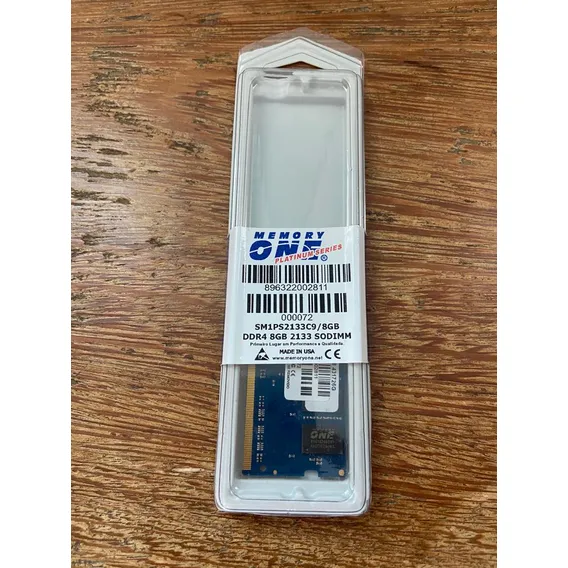 Memória Ram Ddr4 8gb 2133mhz Sm1ps2133c9 Sodimm Memory Note Foto 1