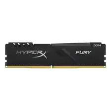 Mem贸ria Ram Desktop 8gb 2400mhz Ddr4 Kingston Hyperx Fury Foto mini 1