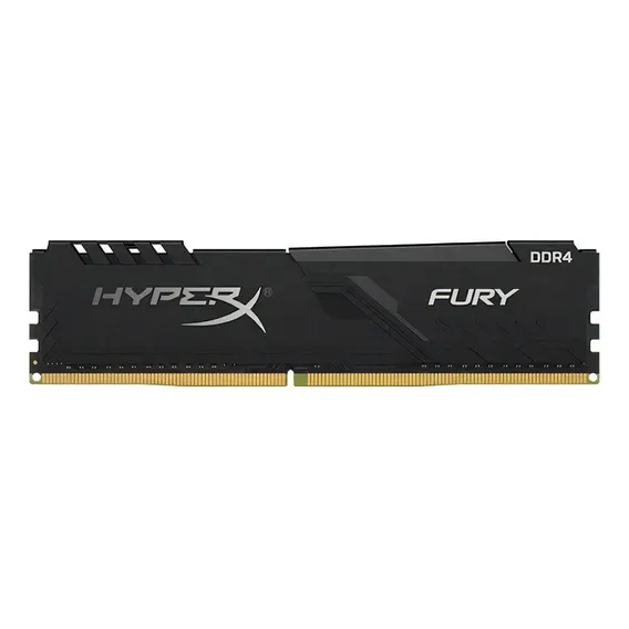 Mem贸ria Ram Desktop 8gb 2400mhz Ddr4 Kingston Hyperx Fury Foto 1