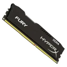 Mem贸ria Ram Desktop 8gb 2400mhz Ddr4 Kingston Hyperx Fury Foto mini 3
