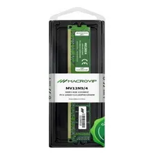 Mem贸ria Ram Macrovip Ddr3 4gb Pc3 10600 Cl9 1333mhz Mv13n9/4 Foto mini 1