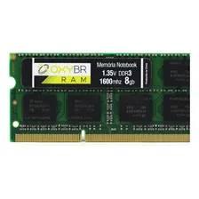 Memória Ram Notebook OxyBR DDR3L 8GB 1600MHz 1.35V Foto mini  2