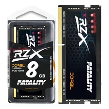 Memória RAM Notebook RZX Gamer Fatality DDR3 PC3L 8GB 1600MHz 1.35v PC3L 12800 Sodimm Foto  mini 1