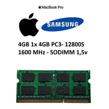 Memória Ram P/ Notebook Samsung 4gb Ddr3 1600mhz Pc3 12800s Foto mini  3