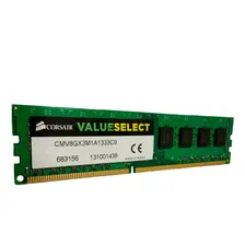Mem贸ria RAM Value Select verde 8GB 1 Corsair CMV8GX3M1A1333C9 Foto mini 1