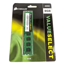 Mem贸ria RAM Value Select verde 8GB 1 Corsair CMV8GX3M1A1333C9 Foto mini 2