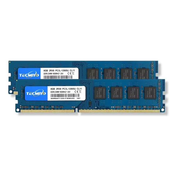 Memoria Ran Ddr-3 8gb Pc-desktop 1600mhz 1.5v Dimm Tecmiyo Foto 1