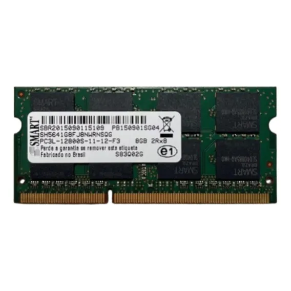 Memoria Smart Ddr3 8gb Notebook Pc3l-12800s 2rx8 1.35v Foto 1