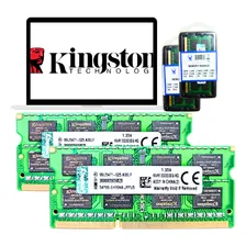 Mem贸rias Ram Kingston 2x 4gb= 8gb Ddr3l 1333mhz 1.35v Foto mini 1