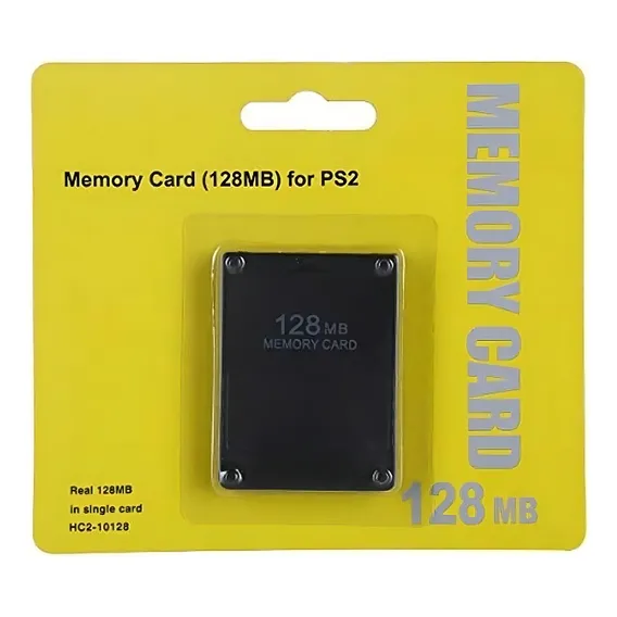 Memory Card 128 Mb Playstation 2 Ps2 Lacrado Foto 1