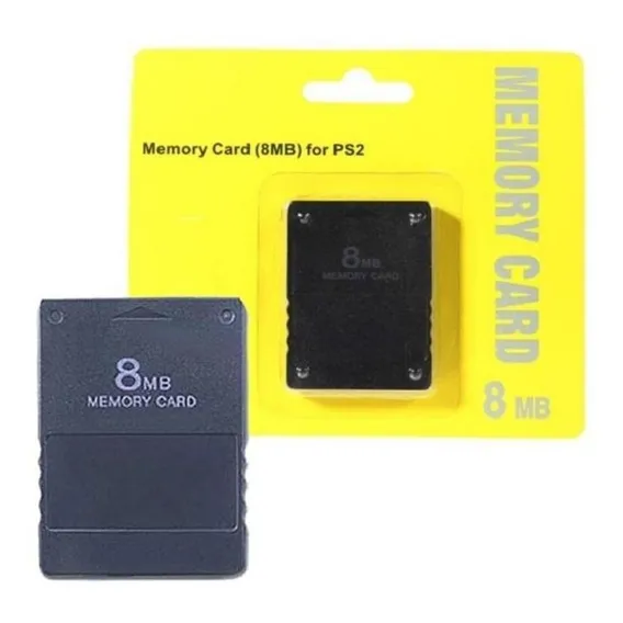 Memory Card 8mb Compatível Com Ps2 Play 2 Playstation 2 Foto 1