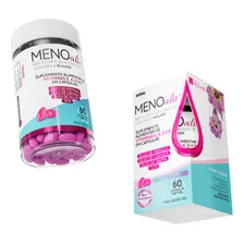 Menoaliv 3 Frascos 60 Capsulas Cada 3 Meses Meno AliVV Foto mini  2