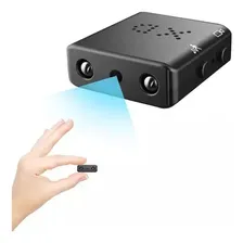 Menor Camera 24horas Com Visao Noturna Detecção De Movimento Cor Preto Foto mini  2