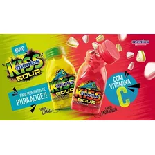 Mentos Kiss Sour Morango Vitamina C Zero Açúcar Foto mini  2
