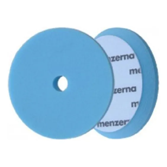 Menzerna Boina Espuma Azul 150mm - Super Lustro Com Furo Foto 1
