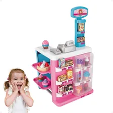 Mercadinho Infantil Confeitaria Mágica Meninas Com Som E Luz Cor Rosa Foto mini 1