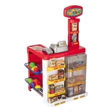 Mercadinho Infantil Magic Market Magic Toys Cor Vermelho Foto mini 2