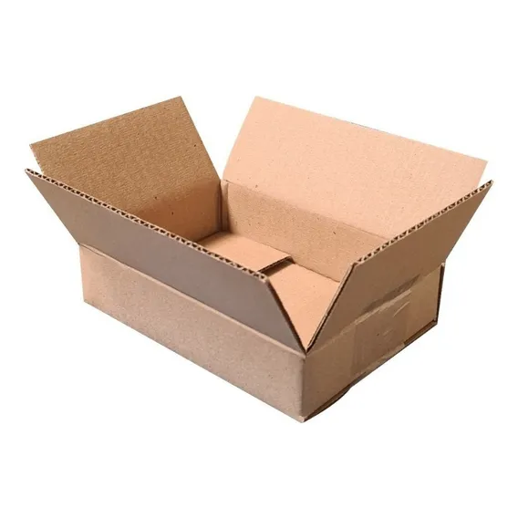 Mercado Caixas caixa de papelão 16cm x 11cm pack 200 peças Foto 1