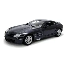 Mercedes Benz Slr Mclaren Preto - Escala 1:24 - Motormax Foto mini 1