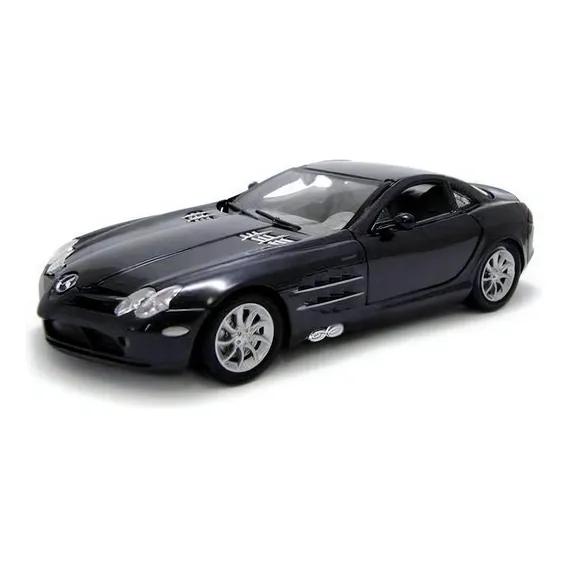 Mercedes Benz Slr Mclaren Preto - Escala 1:24 - Motormax Foto 1