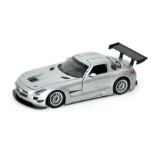 Mercedes-benz Sls Amg Gt3 Motormax Escala 1/24 Cor Prata Metálico Foto mini 1