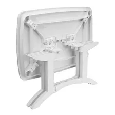 Mesa 131x89cm Veja Grosfillex Branco Af Foto mini 4