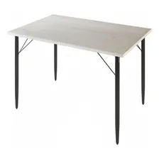 Mesa 4 Lugares Madri Tampo De Madeira - Salaone Foto mini 1