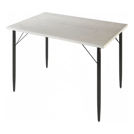 Mesa 4 Lugares Madri Tampo De Madeira - Salaone Foto 1