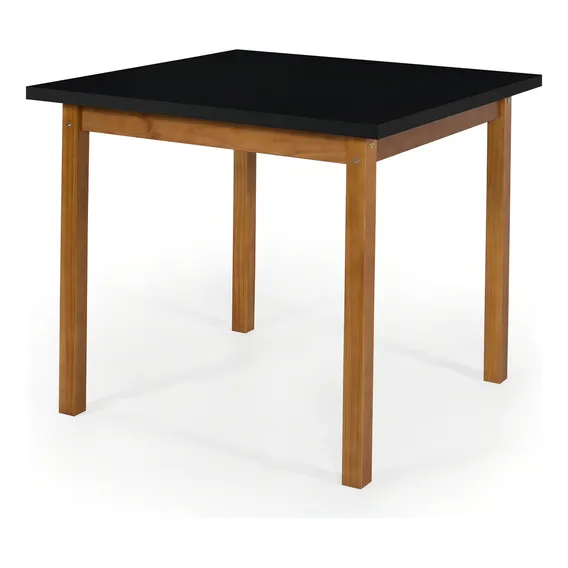 Mesa 90 Para Sala Jantar/ Cozinha Elisa Preto - Mesa Para Foto 1