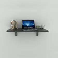 Mesa 90x35 Dobrável Articulada Retrátil De Parede Cozinha Quarto Escritório Home Office 100% Mdf Foto mini  3