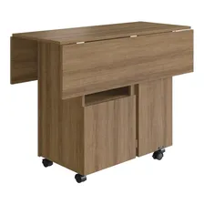 Mesa 90x90cm Tampo Mdp Dobrável Nova Móbile Foto mini 4