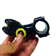 Mesa Aheadset 31.8 90mm 30° Com Regulagem Alumínio Preto Foto mini 4