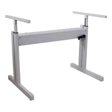 Mesa Altura Regulável Ergonômica Home Office Tampo 120x80 Foto mini 2