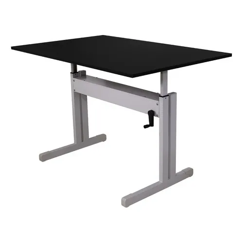 Mesa Altura Regulável Ergonômica Home Office Tampo 120x80 Foto 1